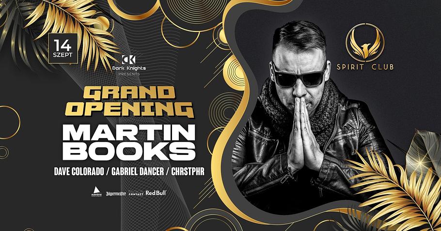 Dark Knights Pres.: • MARTIN BOOKS • [2024.09.14.] ➤ PAKS - SPIRIT CLUB  