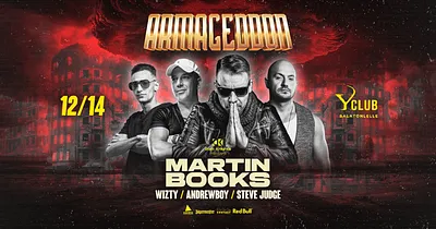 Dark Knights Pres.: • MARTIN BOOKS • [2024.12.14.] ➤ Y CLUB - BALATONLELLE