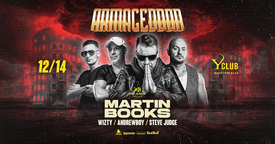 Dark Knights Pres.: • MARTIN BOOKS • [2024.12.14.] ➤ Y CLUB - BALATONLELLE