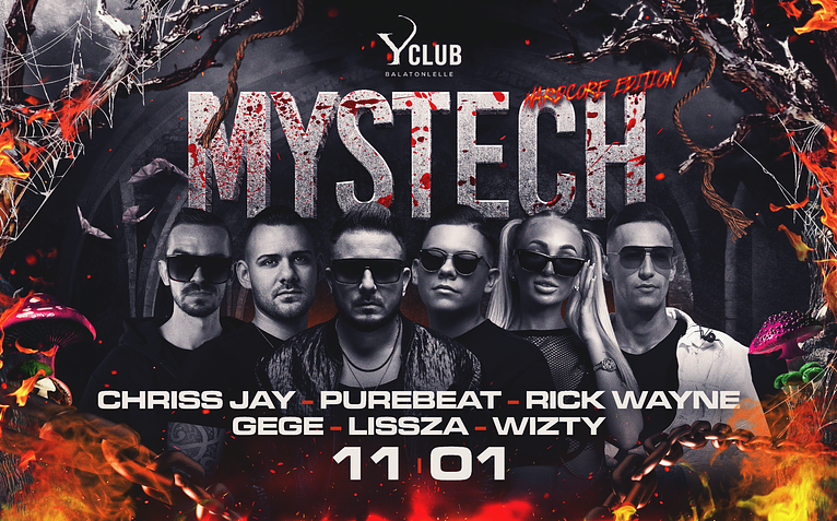 🕷 MYSTECH® - Halloween Edition 🕷 2025.11.01. ➢ Y CLUB - Balatonlelle
