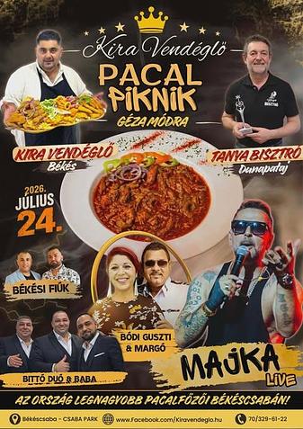 MAJKA LIVE-PACAL PIKNIK, GÉZA MÓDRA