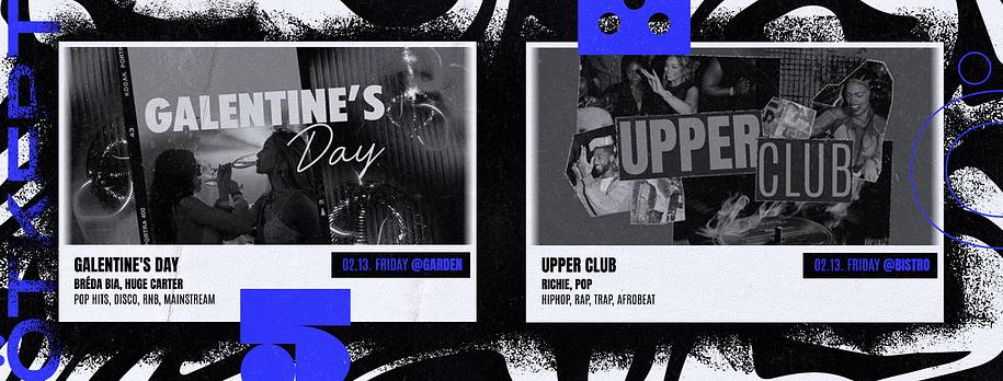 Ötkert Friday 02.13. Galentine's Day // Upper Club
