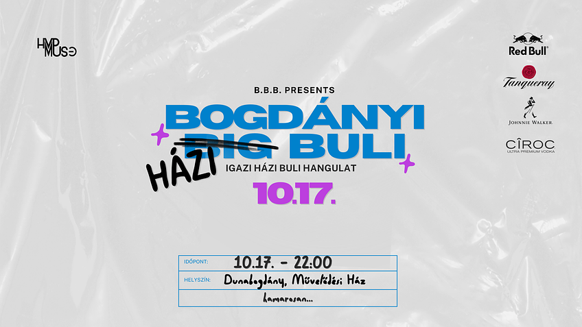 BOGDÁNYI HÁZI BULI II.