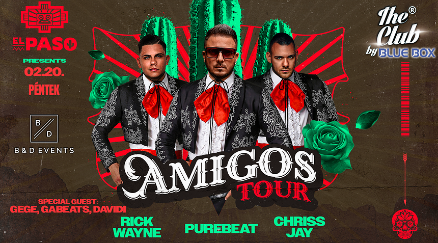 Amigos Tour by El Paso - Blue Box