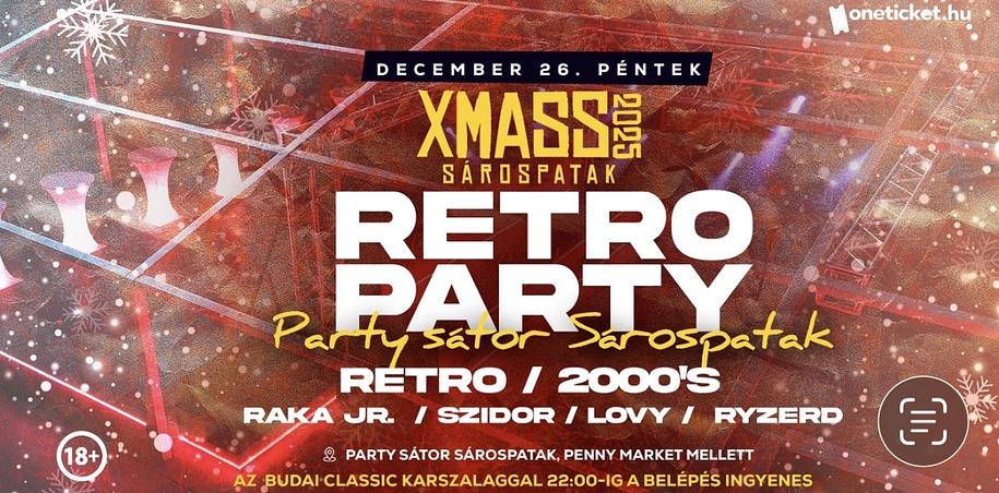 Xmass retro Party Sárospatak 12.26.