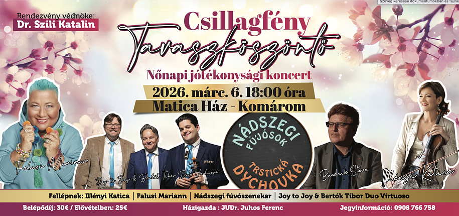 Komárom - Jotékonysági koncert