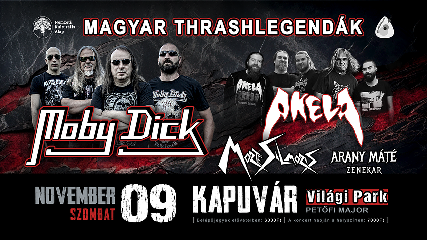 MAGYAR THRASHLEGENDÁK • november 9. • Kapuvár