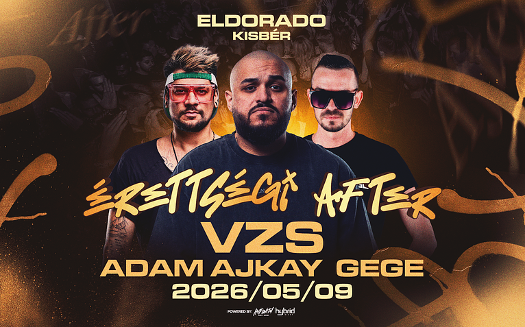 Érettségi After ✘ 2026.05.09. ✘ Kisbér ➢ Eldorado  