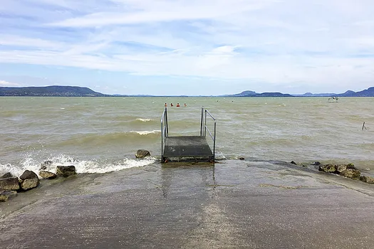 Szabadság utcai szabadstrand – Balatonmáriafürdő