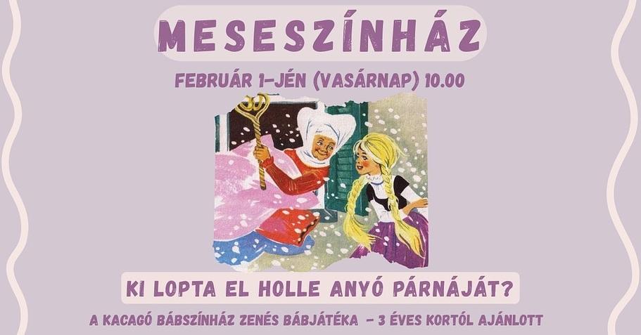 MESESZÍNHÁZ: KI LOPTA EL HOLLE ANYÓ PÁRNÁJÁT?