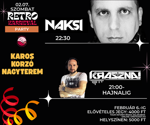 Retro Karnevál Party