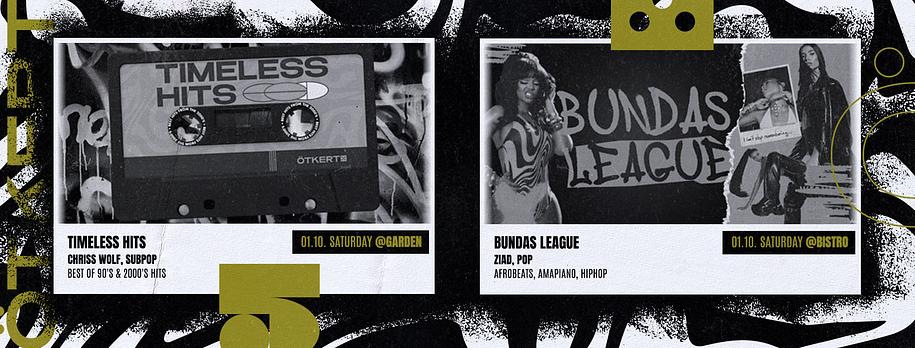 Ötkert Saturday 01.10. Timeless Hits // Bundas League