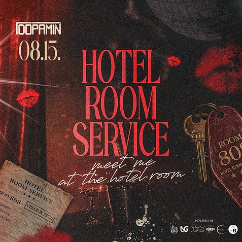 HOTEL ROOM SERVICE 🫦 @DOPAMIN // 08.15 // 16+