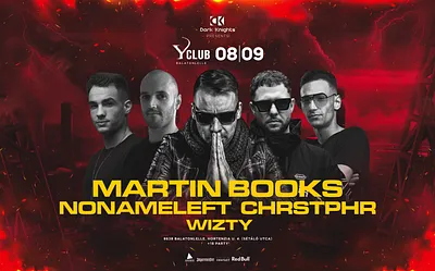 Dark Knights Presents: MARTIN BOOKS [2025.08.09.] Y Club ➢ Balatonlelle