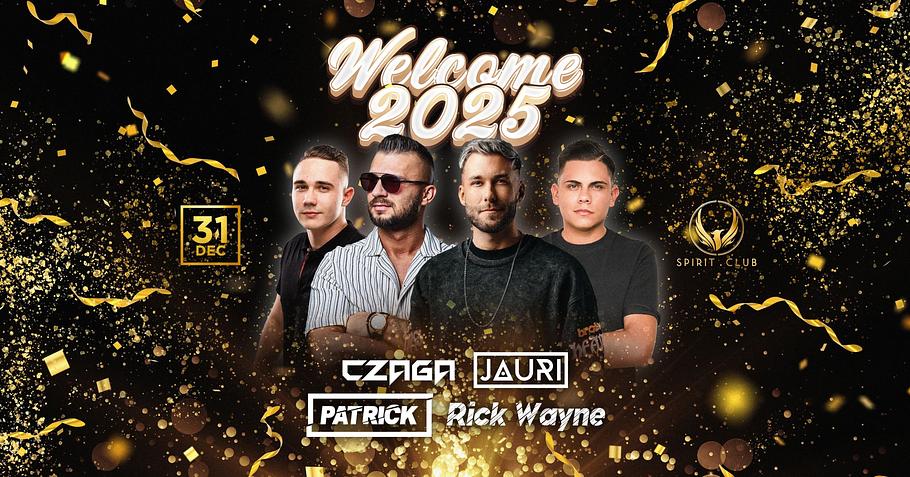 Welcome 2025 | Spirit Club Paks 12/31