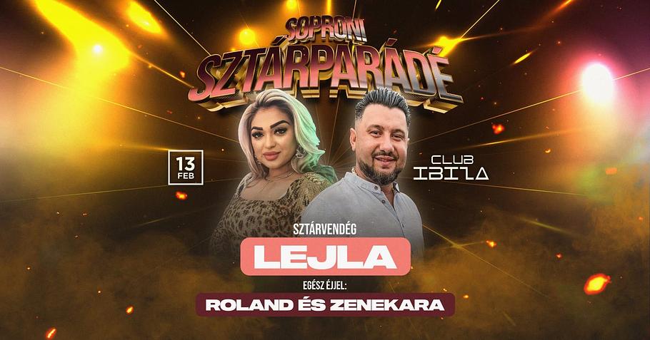 Sztárparádé Sopronban Roland & Lejla | Club Ibiza Sopron 02/13