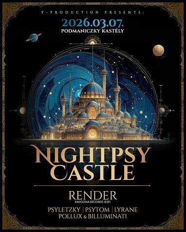 Nightpsy Castle w Render