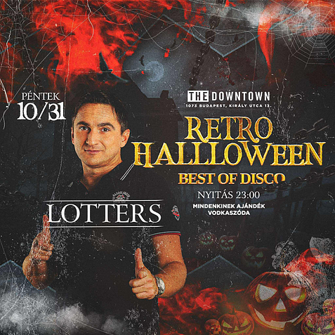 Retro Halloween 🎃 @The Downtown