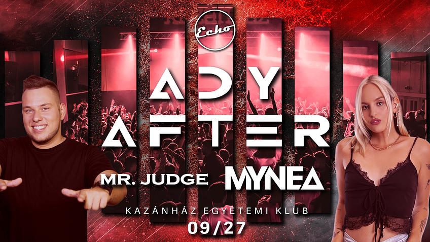 ▷ ADY Szalagavató AfterParty ◁ Pres. by ECHO // 09.27. - KAZÁNHÁZ