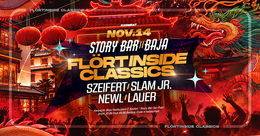 FLÖRT INSIDE CLASSICS STORY BAR -BAJA