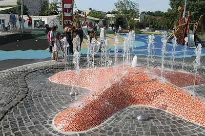 Kispesti vizes játszótér