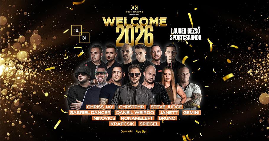 Welcome 2026 🥂Lauber Sportcsarnok • 12.31.