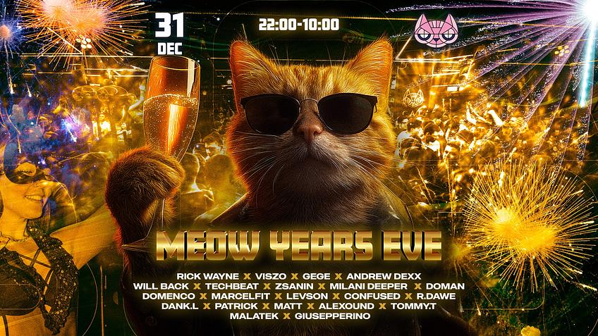 MEOW YEARS EVE ✘ CAT BUDAPEST // 12.31.
