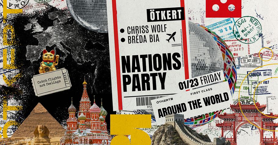 Ötkert Friday 01.23. Nations Party // Memphis