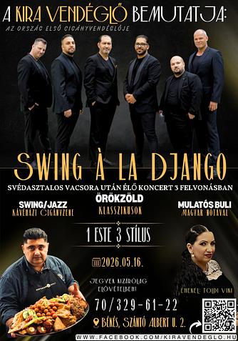 Swing À LA DJANGO  EGY ESTE HÀROM STILL VACSORA EST