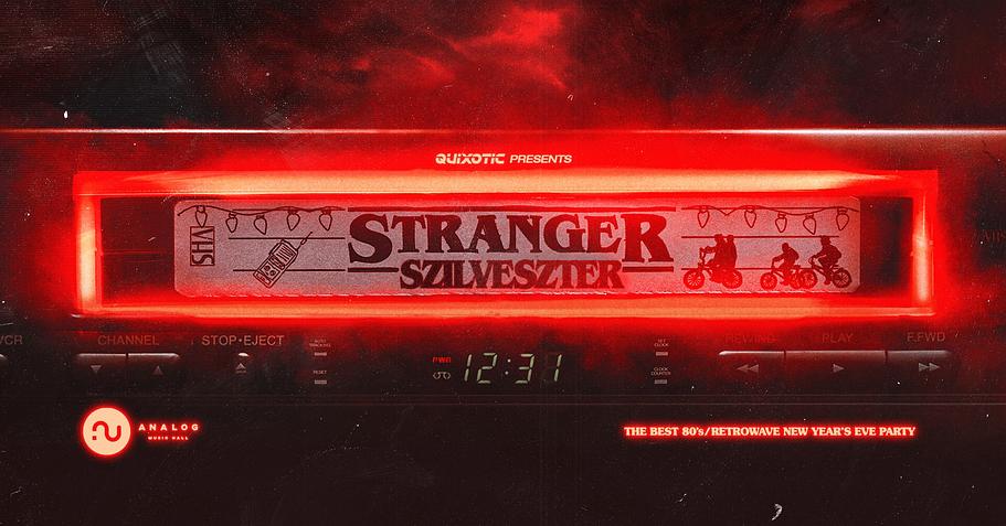 Stranger Synths szilveszter - 12.31. - Analog Music Hall