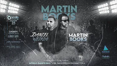 ★ Martin Books x Daniel Weirdo ★ Apollo Dance Hall ★ 2023.11.24.★