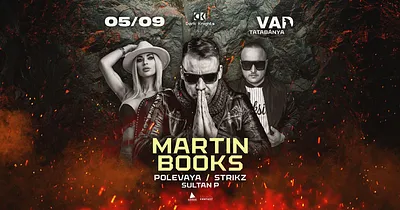 DARK KNIGHTS w/ MARTIN BOOKS [DE] ➤ 05.09. ⎮ VAD, TATABÁNYA