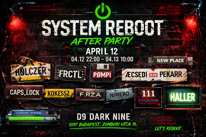 SYSTEM REBOOT AFTER PARTY