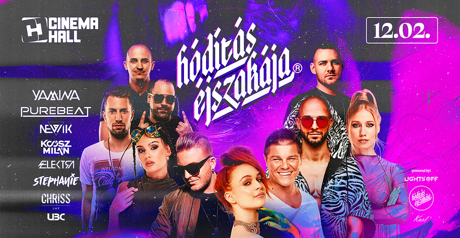 Hódítás Éjszakája 12.02. - Cinema Hall