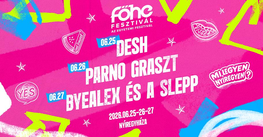 Főhe Fesztivál 2026 Nyíregyháza