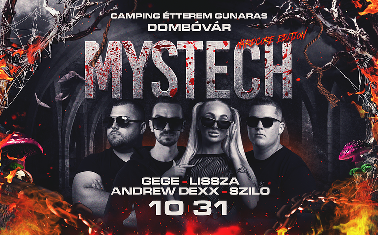 🕷 MYSTECH® - Halloween Edition 🕷 2025.10.31. ➢ Camping Étterem - Dombóvár