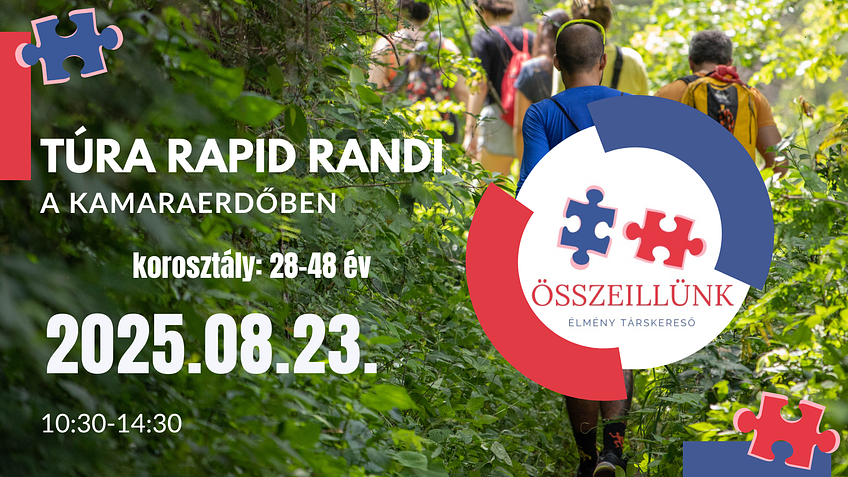 Túra Rapid Randi a Kamaraerdőben 28-48 év