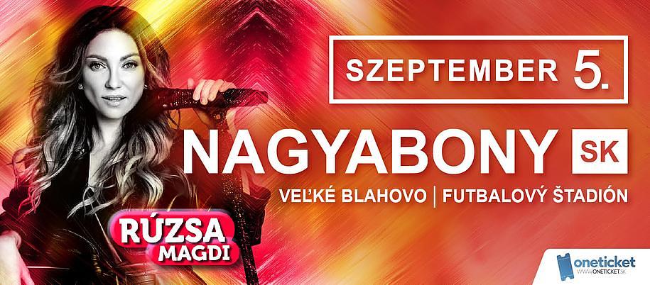 Rúzsa Magdi koncert - Nagyabony (SK) - 2026.09.05