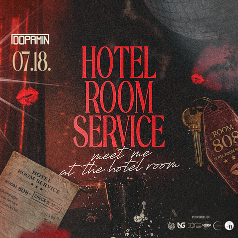 HOTEL ROOM SERVICE 🫦 @DOPAMIN // 07.18 // 16+