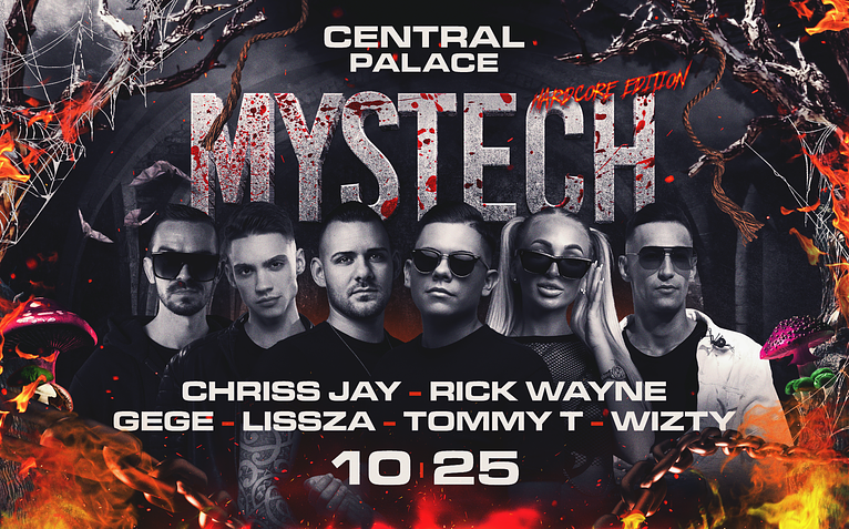 🕷 MYSTECH® - Halloween Edition 🕷 2025.10.25. ➢ CENTRAL PALACE - SOPRON