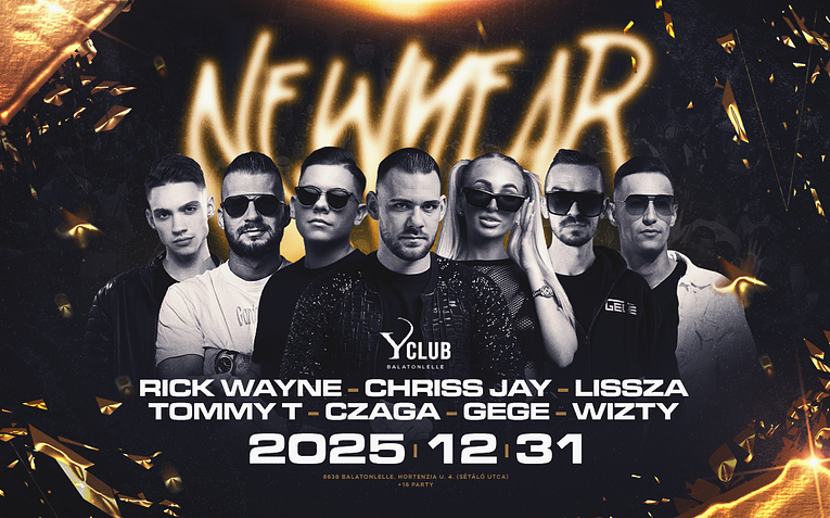 🎊🖤 DARK NEW YEAR 🖤🎊 ✘ 2025.12.31. ✘ Y CLUB ➢ BALATONLELLE