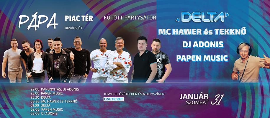 DELTA MC HAWER és TEKKNŐ