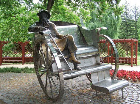 Krúdy Gyula szobra – Siófok