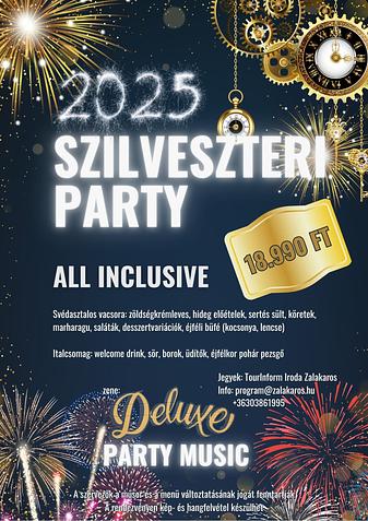 Szilveszteri Party & All Inclusive Vacsora