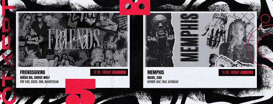 Ötkert Friday 11.28. Friends Giving // Memphis