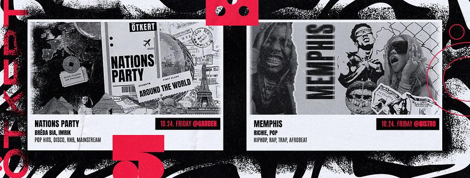 Ötkert Friday 10.24. Nations Party // Memphis