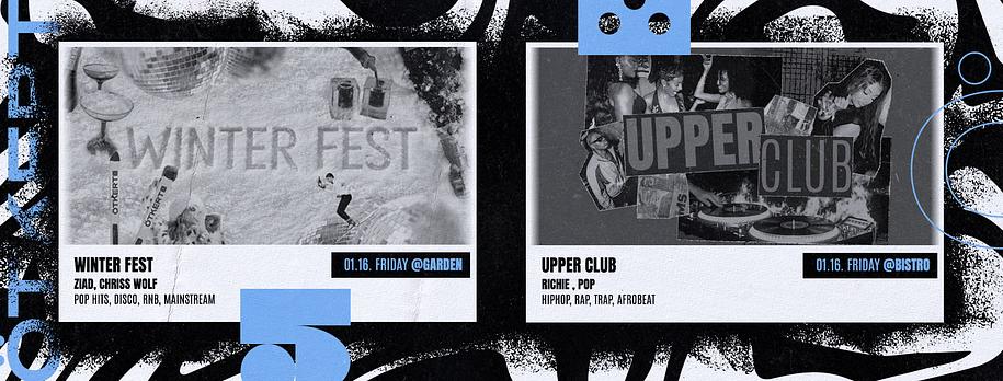 Ötkert Friday 01.16. Winter Fest // Upper Club