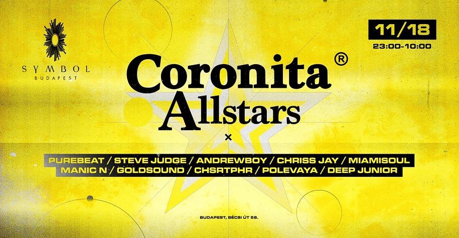 Coronita® ALLSTARS ☆ 2023/11/18 ☆ SZOMBAT » SYMBOL