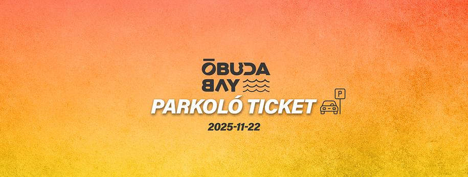 Parkoló Ticket - GU48 Guy J - Global Underground Album Launch x NOV22