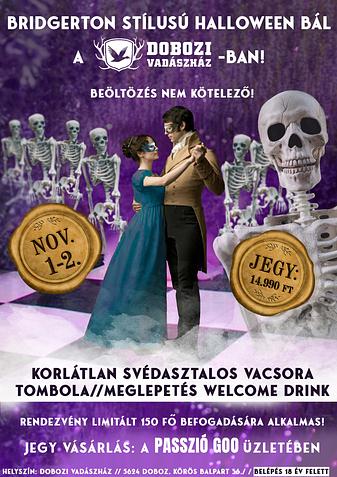 Bridgerton stílusú HALLOWEEN bál_2024.11.02. (Szombat)